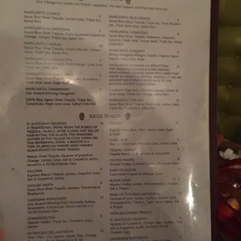 La Santisima - Drink menu - Mexican Near Me - Phoenix, Arizona La Santisima - Drink menu - Mexican Near Me - Phoenix, Arizona