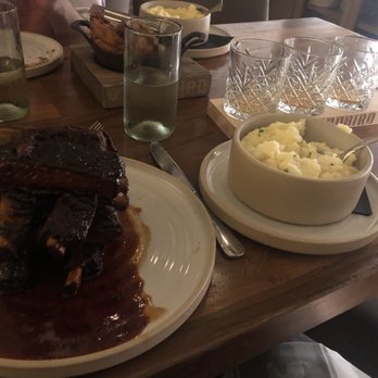 Yardbird - Pork Ribs, Mashed Potatoes and Bourbon Flight - Southern Near Me - Los Angeles, California