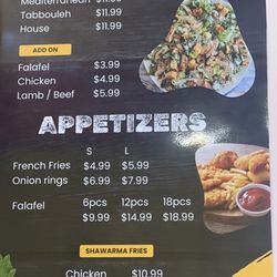 Paradise Punch - Menu