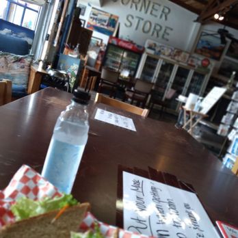 The Corner Store - View WITH my sandwich - Sandwiches Near Me - San Pedro, California The Corner Store - View WITH my sandwich - Sandwiches Near Me - San Pedro, California