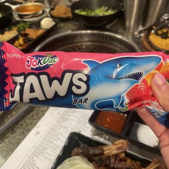 Manna Heaven BBQ - Jaws Shark Ice Cream..very frostbitten - Korean Near Me - San Diego, California