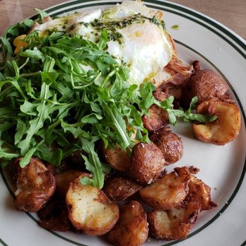 Dilly Diner - Green eggs and ham topped with a heaping portion of arugula - Sandwiches Near Me - Tulsa, Oklahoma Dilly Diner - Green eggs and ham topped with a heaping portion of arugula - Sandwiches Near Me - Tulsa, Oklahoma