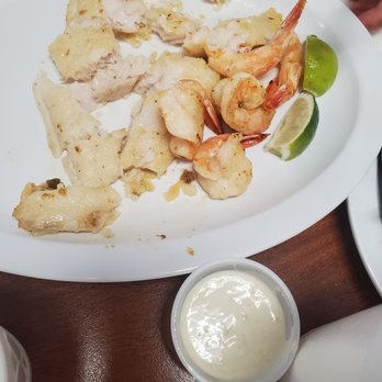 Into the Blue Restaurant - Undercooked fish no seasoning anywhere - Seafood Near Me - Port Isabel, Texas