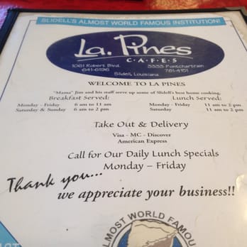 La Pines Cafe - Breakfast & Brunch Near Me - Slidell, Louisiana