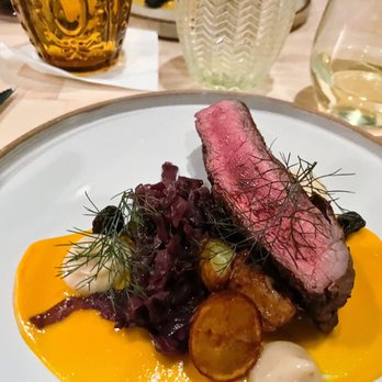 Roselily - Perfectly cooked flatiron. - New American Near Me - South Bend, Indiana Roselily - Perfectly cooked flatiron. - New American Near Me - South Bend, Indiana