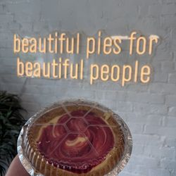 Mandala Pies - Lemon raspberry pie