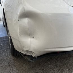 Nasty dent Nasty dent