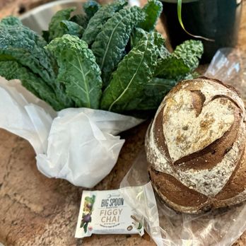 COLAB Kitchen - Kale Bunch $4.50? Day old chocolate sourdough loaf $5, fig bar $3 - New American Near Me - Stuart, Florida