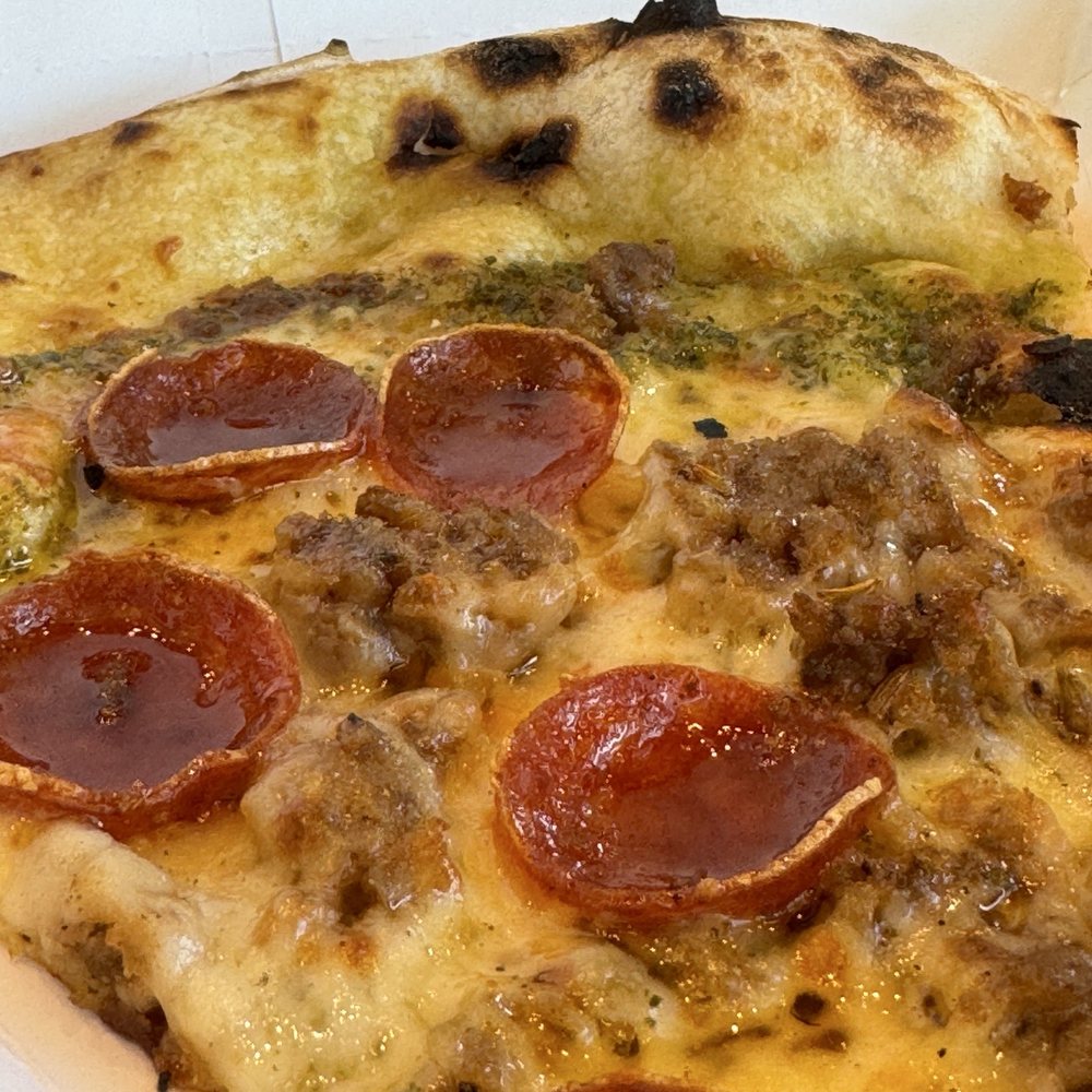 Odie's Pizza - Pepperonis that cup the oil - Pizza Near Me - Oceanside, California Odie's Pizza - Pepperonis that cup the oil - Pizza Near Me - Oceanside, California