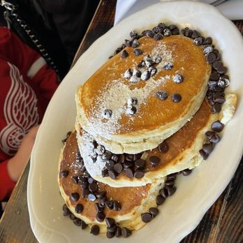 Jacob's Pickles - Chocolate Chip Pancakes - Comfort Food Near Me - New York, New York
