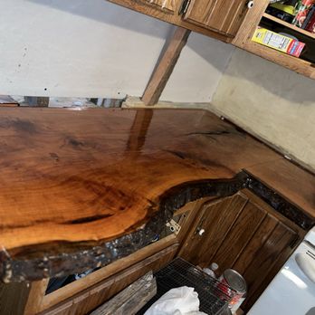 After Hours Maintenance - Custom rough edge counter top install after finishing - Handyman Near Me After Hours Maintenance - Custom rough edge counter top install after finishing - Handyman Near Me