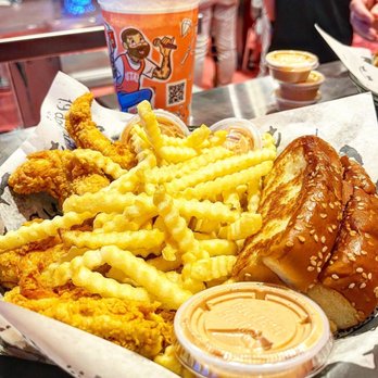 Raising Cane's Chicken Fingers - The Box Combo (The Posty Way) - Chicken Shop Near Me - Midvale, Utah Raising Cane's Chicken Fingers - The Box Combo (The Posty Way) - Chicken Shop Near Me - Midvale, Utah