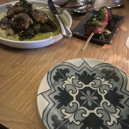Seared Octopus and Lamb Kofta