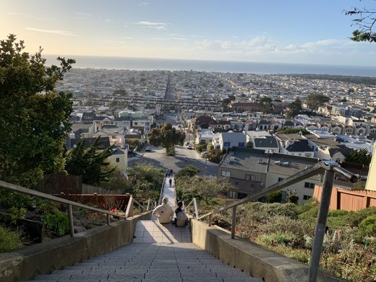 16th Avenue Tiled Steps by null