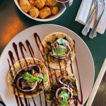 Libelula - Mushroom Bulgolgi Tacos vegan - Breakfast & Brunch Near Me - Fresno, California Libelula - Mushroom Bulgolgi Tacos vegan - Breakfast & Brunch Near Me - Fresno, California