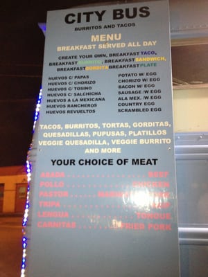 Menu photo 3 City Bus Carrboro, NC Menu photo 3 City Bus Carrboro, NC
