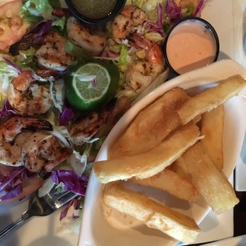 Attika - Grilled shrimp with yucca fries - Latin American Near Me - Lawrence, Massachusetts