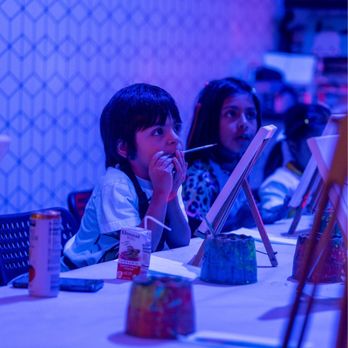 Pixels - Glow in the dark paint party - Kids Activities Near Me - San Jose, California