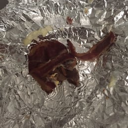 Their disgusting, gross bacon. How would ANYONE think that this looks okay. It's so chewy I couldn't eat it even if I wanted to. Their disgusting, gross bacon. How would ANYONE think that this looks okay. It's so chewy I couldn't eat it even if I wanted to.