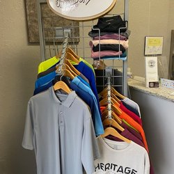 C & E Imprinted Sportswear - Display Rack