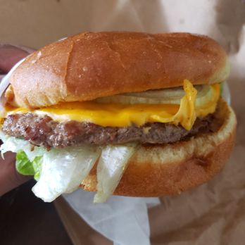 Nonla Burger - Cheeseburger with tiny patty :( - Burgers Near Me - Kalamazoo, Michigan