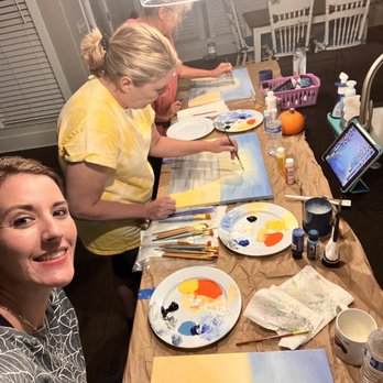 The Art Spark - Private party 10/9/22 - Art Classes Near Me - Appleton, Wisconsin