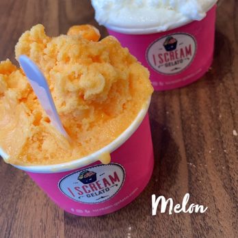 I Scream Gelato - Breckenridge - Coconut & Melon - Gelato Near Me - Breckenridge, Colorado