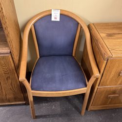 Furniture Exchange - Purple chair, $39