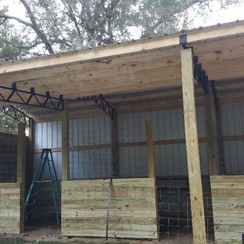 Paramount Pole Barns - Almost completed adding stalls to a barn we installed. - General Contractors Near Me