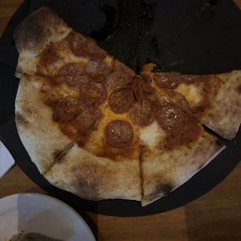 Malone's Taphouse - The pepperoni pizza has a great crust - Sports Bars Near Me - Vancouver, British Columbia