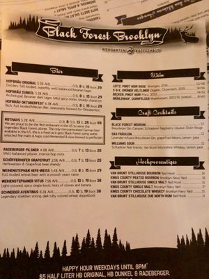 Menu photo 8 Black Forest Brooklyn, NY