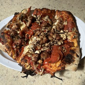 Bronco Billy's Pizza Niles - 3-Item Slice: Pepperoni, Sausage, and Mushroom - Pizza Near Me - Fremont, California