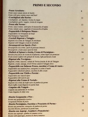 Menu photo 2 Salento Marais Paris, 75 Menu photo 2 Salento Marais Paris, 75
