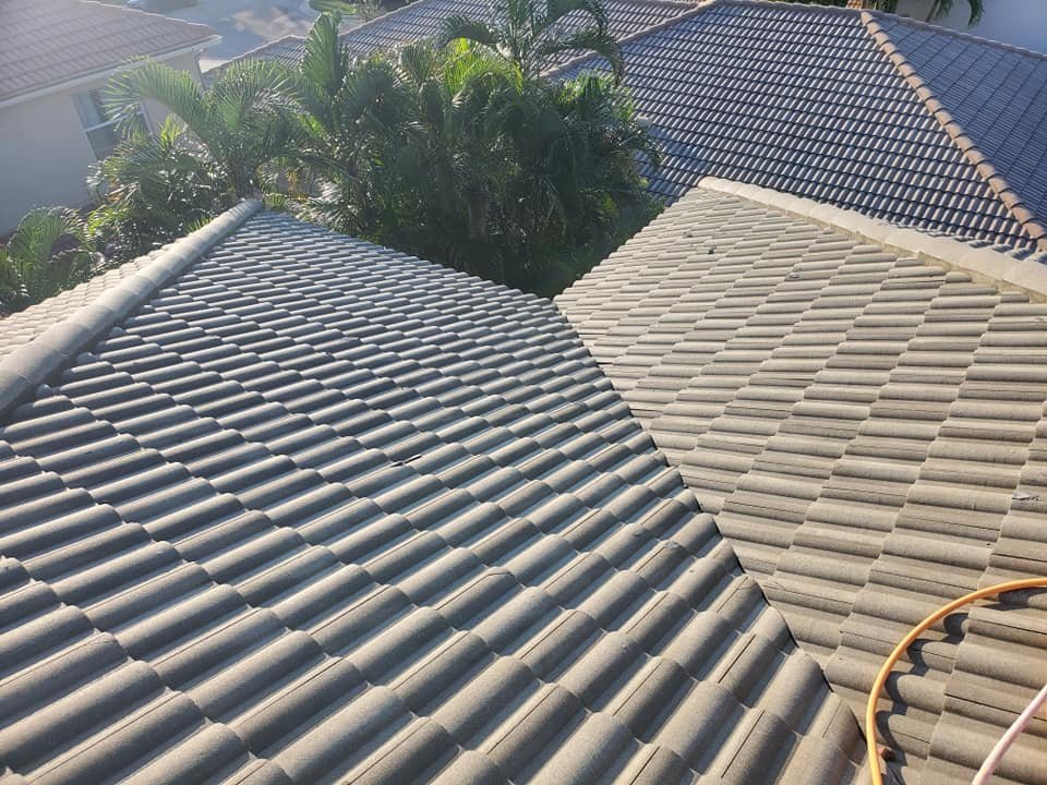 Slide of Zero Pressure Roof Cleaning