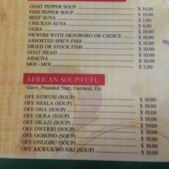 Signature Restaurant - Menu - African Near Me - Houston, Texas Signature Restaurant - Menu - African Near Me - Houston, Texas