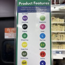 Bloomingfoods - Color coded items help differentiate the products