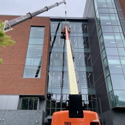 Full Service Glass - Craned in Glass Replacement at GMU