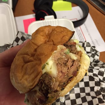 Explorers Club - Mofongo sandwich - Latin American Near Me - Columbus, Ohio