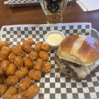 Barley & Burger - Ghostbuster Burger Tater Tots - Beer Bar Near Me - Rocky Mount, North Carolina Barley & Burger - Ghostbuster Burger Tater Tots - Beer Bar Near Me - Rocky Mount, North Carolina