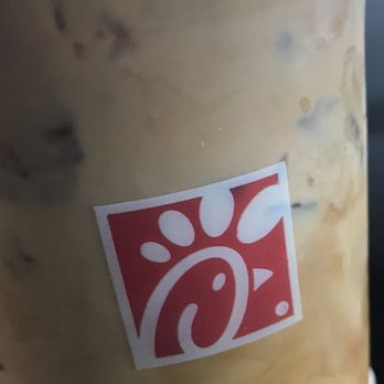 Chick-fil-A - Iced Vanilla Coffee - Fast Food Near Me - Fresno, California