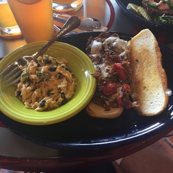 Radio Brewing Company - Cheese Steak Sandwich - New American Near Me - Kellogg, Idaho Radio Brewing Company - Cheese Steak Sandwich - New American Near Me - Kellogg, Idaho
