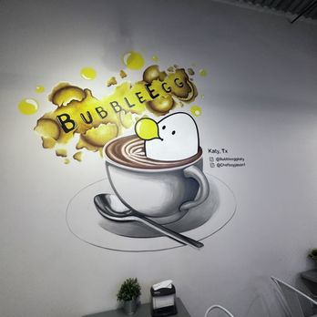 Bubble Egg - wall art - Asian Fusion Near Me - Katy, Texas