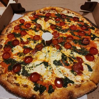 DiBaris Main Street Pizza - Vodka Pesto Roni Pizza - Pizza Near Me - Matawan, New Jersey DiBaris Main Street Pizza - Vodka Pesto Roni Pizza - Pizza Near Me - Matawan, New Jersey