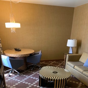 Kimpton RiverPlace Hotel - living room area is separate with a TV, coffee machine & minifridge. - Hotels Near Me - Portland, Oregon Kimpton RiverPlace Hotel - living room area is separate with a TV, coffee machine & minifridge. - Hotels Near Me - Portland, Oregon