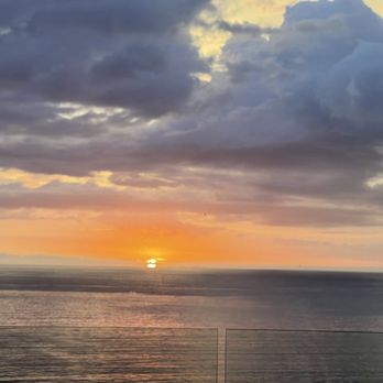 Hiroshi - Beautiful sunset from our chair - Japanese Near Me - Puerto Vallarta, JAL