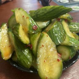 Spicy pickled cucumbers Spicy pickled cucumbers