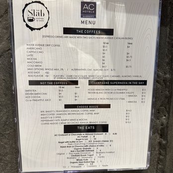 The Slab - The Slab Menu - Coffee & Tea Near Me - Portland, Oregon The Slab - The Slab Menu - Coffee & Tea Near Me - Portland, Oregon
