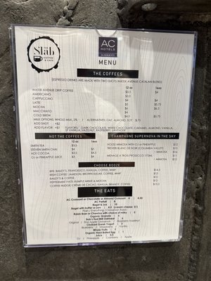 Menu photo 2 The Slab Portland, OR Menu photo 2 The Slab Portland, OR