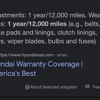 Hyundai - This is what your cooperate says about the coverage Kyle - Auto Repair Near Me - Escondido, California