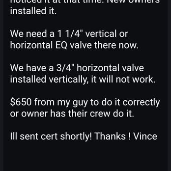 Advanced Plumbing - Retrofitter remarking on this plumber's substandard work. - Plumbing Near Me - Ventura, California